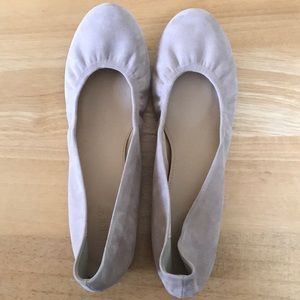 J.Crew Cece Suede Ballet Flats